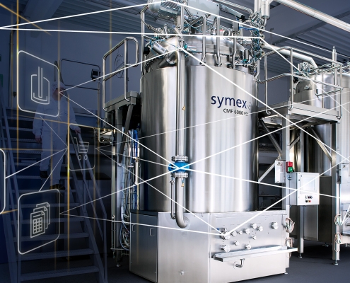 Titelbild symex INDUSTRY 5.0 - MIT Netz